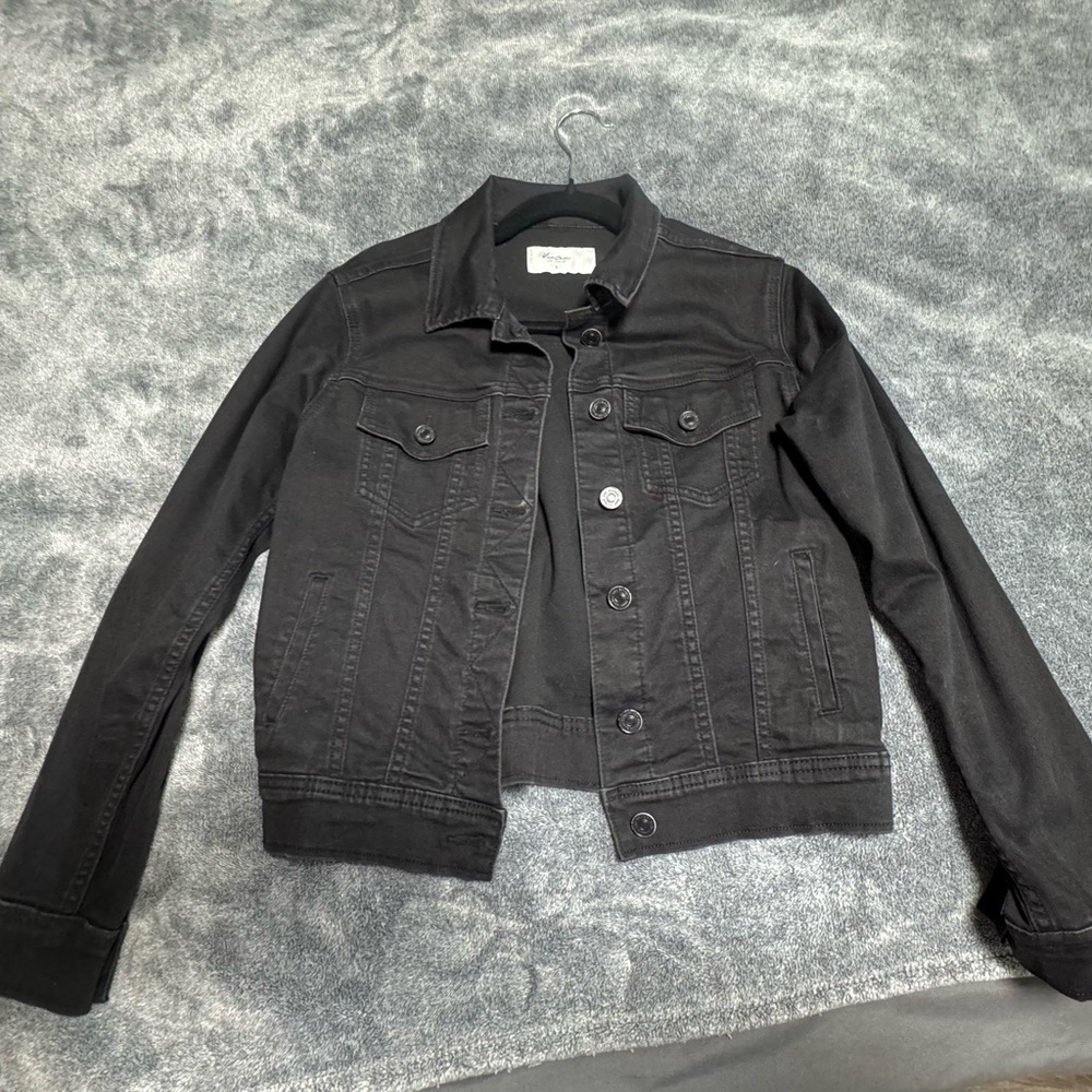 KanCan Black Jean Jacket